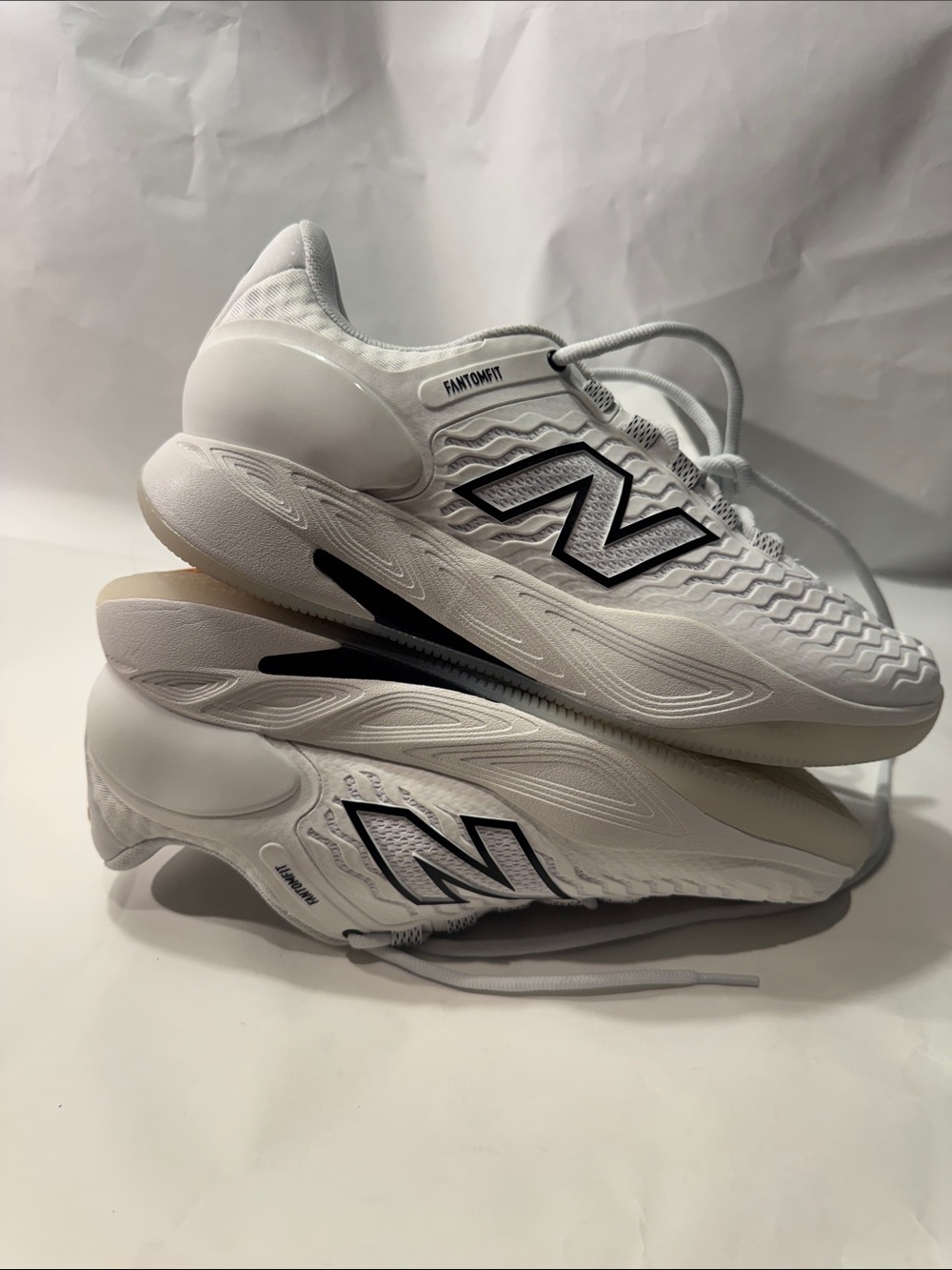 New Balance CT-Rally Women’s 9 Tennis Shoes White Black Fresh Foam X. New